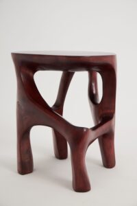 Satyrs, Elegant Red Sculptural Coffee Table – Flow & Flame, gallery view 4