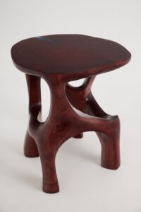 Satyrs, Elegant Red Sculptural Coffee Table – Flow & Flame, gallery view 5