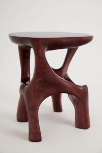 Satyrs, Elegant Red Sculptural Coffee Table – Flow & Flame, gallery view 6