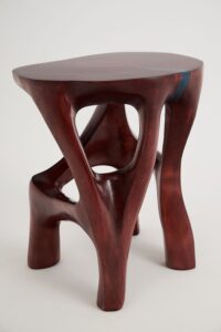 Satyrs, Elegant Red Sculptural Coffee Table – Flow & Flame, gallery view 10