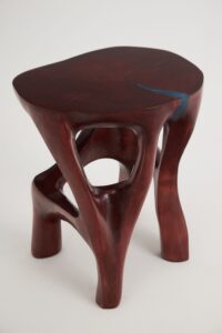 Satyrs, Elegant Red Sculptural Coffee Table – Flow & Flame, gallery view 11