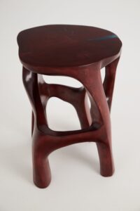 Satyrs, Elegant Red Sculptural Coffee Table – Flow & Flame, gallery view 14