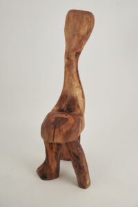 Leszy, Chainsaw-Carved Sculptural Chair, gallery view 2