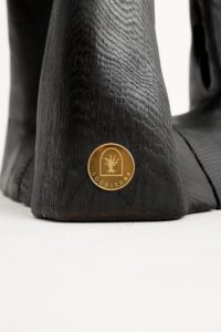Jownik, Charred Sculptural Side Table, gallery view 4