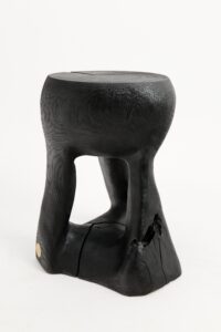 Jownik, Charred Sculptural Side Table, gallery view 6