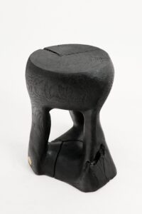 Jownik, Charred Sculptural Side Table, gallery view 7