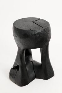 Jownik, Charred Sculptural Side Table, gallery view 8