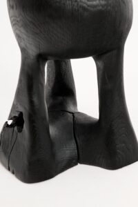 Jownik, Charred Sculptural Side Table, gallery view 9