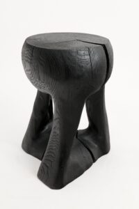 Jownik, Charred Sculptural Side Table, gallery view 10