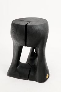 Jownik, Charred Sculptural Side Table, gallery view 12