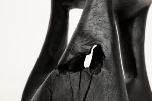 Jownik, Charred Sculptural Side Table, gallery view 13