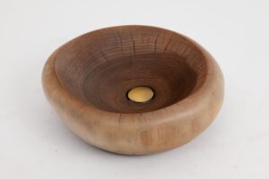 Banik, Organic Sculpted Wood Sink - Carved From Solid Wood, gallery view 10
