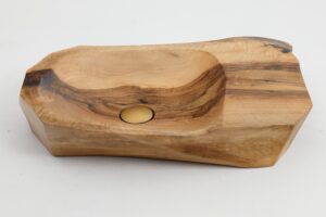 Banik, Organic Sculpted Wood Sink - Carved From Solid Wood, gallery view 10
