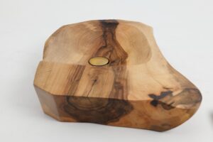 Banik, Organic Sculpted Wood Sink - Carved From Solid Wood, gallery view 13