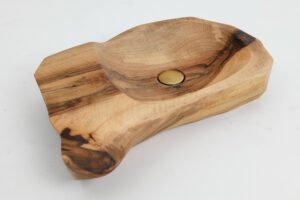 Banik, Organic Sculpted Wood Sink - Carved From Solid Wood, gallery view 17