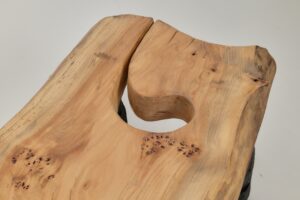Jownik, Coffee Table – Natural Edge with Unique Charred Legs, gallery view 17