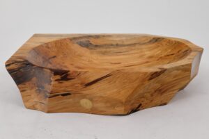 Banik, Organic Sculpted Wood Sink - Carved From Solid Wood, gallery view 3