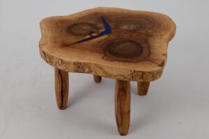 Live Edge Coffee Table, Log Furnitue, Walnut, Epoxy, gallery view 7