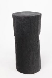 Jownik, Charred Sculptural Side Table – Grounded Simplicity with Primal Energy, gallery view 10
