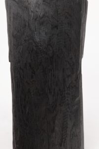 Jownik, Charred Sculptural Side Table – Grounded Simplicity with Primal Energy, gallery view 11