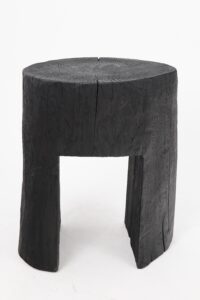 Jownik, Charred Sculptural Side Table – Grounded Simplicity with Primal Energy, gallery view 13
