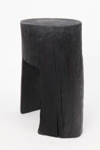 Jownik, Charred Sculptural Side Table – Grounded Simplicity with Primal Energy, gallery view 16