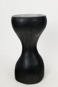 Jownik, Charred Hourglass Side Table, main view