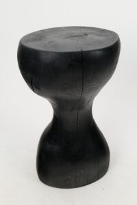 Jownik, Charred Hourglass Side Table, gallery view 2