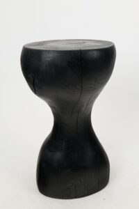 Jownik, Charred Hourglass Side Table, gallery view 3