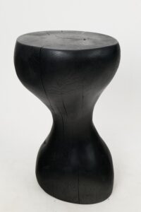 Jownik, Charred Hourglass Side Table, gallery view 5