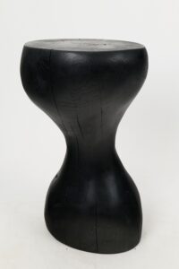 Jownik, Charred Hourglass Side Table, gallery view 7