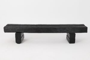 Jownik, Charred Timber Beam Bench, gallery view 13