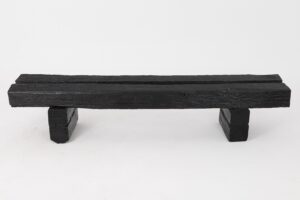 Jownik, Charred Timber Beam Bench, gallery view 14