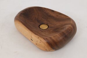 Banik, Organic Sculpted Wood Sink - Carved From Solid Wood, gallery view 4