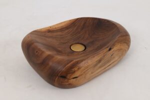 Banik, Organic Sculpted Wood Sink - Carved From Solid Wood, gallery view 10