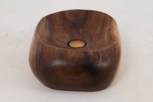 Banik, Organic Sculpted Wood Sink - Carved From Solid Wood, gallery view 16