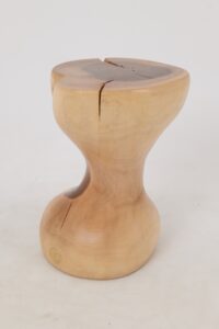 Leszy, Hourglass Side Table – Soft Curves in Solid Wood, gallery view 11