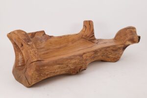 XXL Solid Carved Wood Bench With Raw Organic Form Indoor, & Outdoor, Logniture, gallery view 18