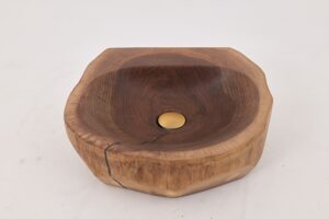 Logniture, Live Edge Wood Bathroom Sink, Basin, Original Design, Handmade, gallery view 2