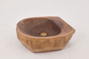 Logniture, Live Edge Wood Bathroom Sink, Basin, Original Design, Handmade, gallery view 7