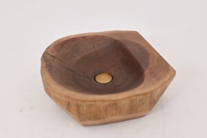 Logniture, Live Edge Wood Bathroom Sink, Basin, Original Design, Handmade, gallery view 8