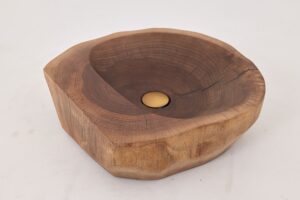 Logniture, Live Edge Wood Bathroom Sink, Basin, Original Design, Handmade, gallery view 11
