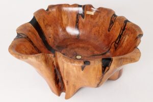 Live Edge Bathtub Carved from Single Piece of Wood, Logniture, gallery view 13