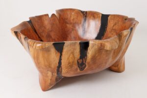 Live Edge Bathtub Carved from Single Piece of Wood, Logniture, gallery view 18