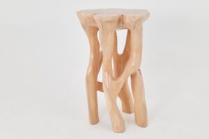 Solid Wood Sculptural High Table, Original Contemporary Design, gallery view 10