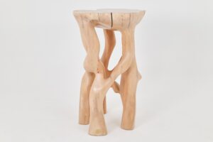 Solid Wood Sculptural High Table, Original Contemporary Design, gallery view 16