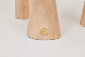 Solid Wood Sculptural High Table, Original Contemporary Design, gallery view 18