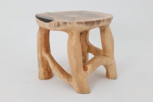 Sculptural Coffee Table, Solid Wood, Contemporary Design, Handmade, Logniture, gallery view 12