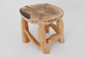 Sculptural Coffee Table, Solid Wood, Contemporary Design, Handmade, Logniture, gallery view 13