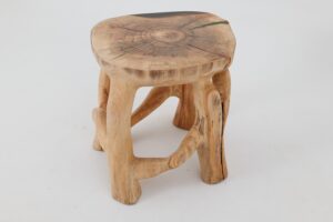 Sculptural Coffee Table, Solid Wood, Contemporary Design, Handmade, Logniture, gallery view 17